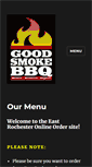Mobile Screenshot of goodsmokebarbecue.com